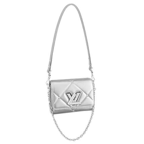 [스페셜오더]LOUIS VUITTON-M59031 루이비통 실버 시프스킨 트위스트 PM