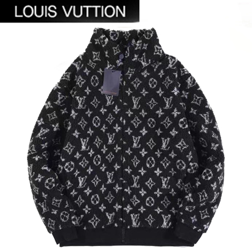 LOUIS VUITTON-01122 루이비통 블랙 시어링 모노그램 쟈켓 남여공용