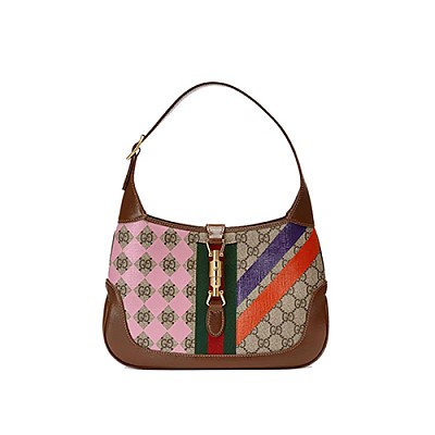 [스페셜오더]GUCCI-636706 8565 구찌 GG 수프림 재키 1961 스몰 호보백