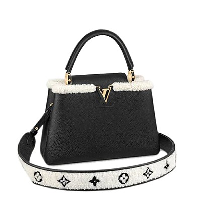 [스페셜오더]LOUIS VUITTON-M48864 루이비통 토뤼옹 가죽 느와르 카퓌신 MM