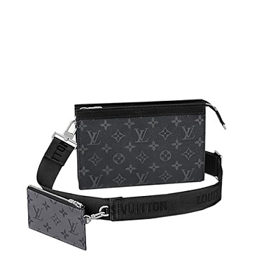 LOUIS VUITTON-M11544 루이비통 네이비 모노그램 그라디언트 가스통 웨어러블 월릿