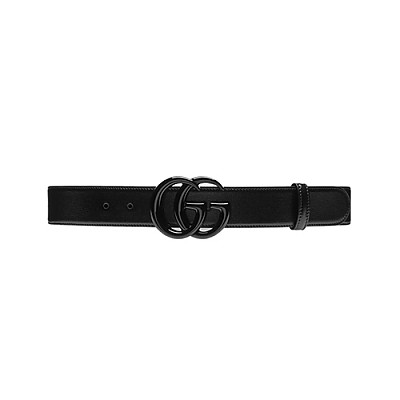 GUCCI-414516 1000 구찌 블랙 GG 마몽 벨트30MM