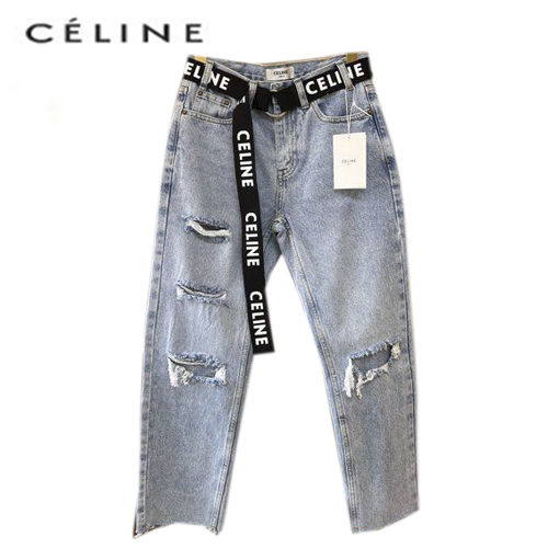 CELINE-02143 셀린느 라이트 블루 청바지 여성용