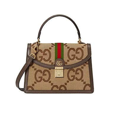 [스페셜오더]GUCCI-‎‎‎‎‎651055 8454 구찌 화이트 오피디아 웹 디테일 스몰 탑 핸들 백