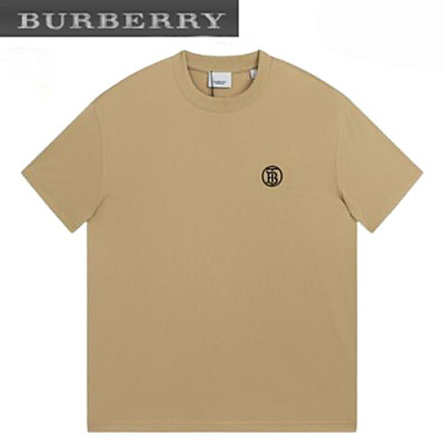 BURBERRY-041912 버버리 화이트 TB 로고 티셔츠 남성용