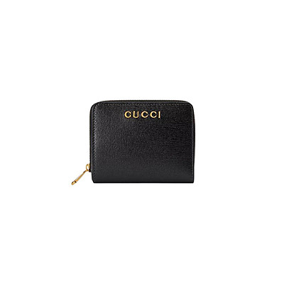 [스페셜오더]GUCCI-772639 1000 구찌 블랙 가죽 구찌 스크립트 미니 지갑