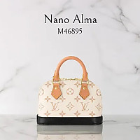 LOUIS VUITTON-M13416 루이비통 모노그램 체리 LV x TM 나노 알마