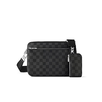 LOUIS VUITTON-M11592 루이비통 네이비 모노그램 그라디언트 트리오 메신저