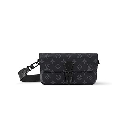 LV-M47060 루이비통 모노그램 마카사르 몽수리 메신저 PM 20cm