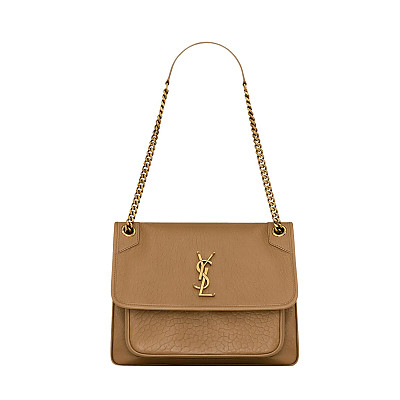 YSL-633178 생 로랑 DARK CORK 램스킨 NIKI 미디엄 숄더백 28cm