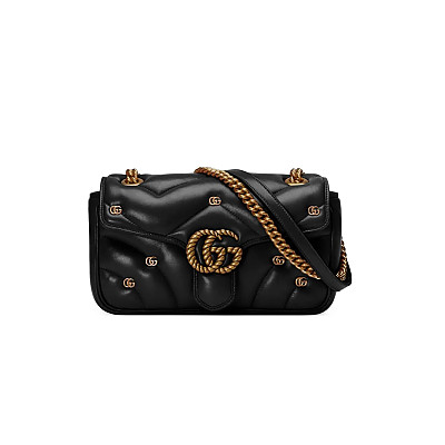 [스페셜오더]GUCCI-443497 8382 구찌 블루&터콰이즈 GG 마몽 스몰 숄더백