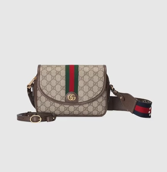 [스페셜오더]Gucci-‎722117 구찌 베이지/에보니 오피디아 GG 스몰 숄더백 23cm