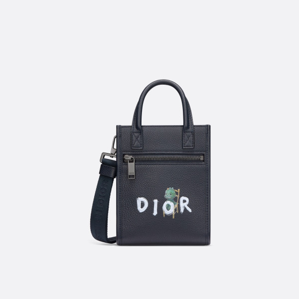 [스페셜오더]DIOR-디올 OTANI WORKSHOP North-South 미니 사파리 토트백 14cm