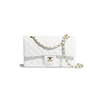 CHANEL-A01112 샤넬 레드 램스킨 클래식 11.12 미디엄 플랩 백 25.5cm Gold-Tone Metal
