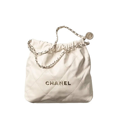 CHANEL-AS3260 샤넬 블랙/실버 22 스몰 호보백 35cm