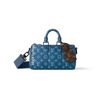 LOUIS VUITTON-N40691 루이비통 블루 다미에 헤리티지 스피디 반둘리에 25