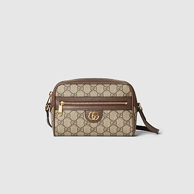 GUCCI-‎‎772311 구찌 베이지/에보니 오피디아 GG 수퍼 미니 숄더백 18cm