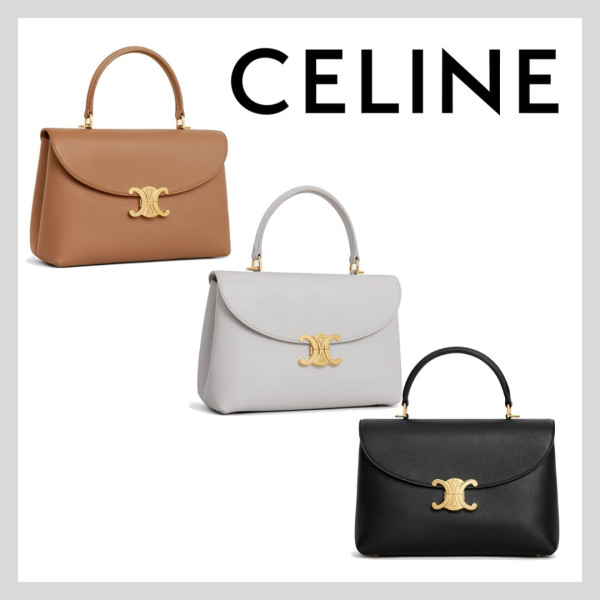 CELINE-117523 셀린느 카프스킨 미디엄 NINO/니노 탑 핸들백 25cm I 3컬러