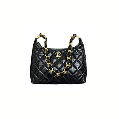 CHANEL-AS4912 샤넬렙 공방 블랙 미디엄 호보 핸드백 26cm