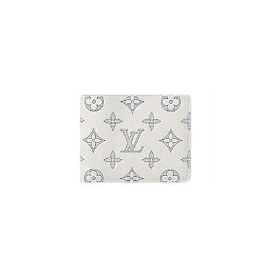 [스페셜오더]LOUIS VUITTON-M63515 루이비통 에삐레더 에피 이니셜 Bleu Azur 멀티플 월릿