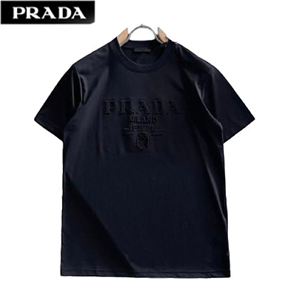 PRADA-07216 프라다 그린 트라이앵글 로고 티셔츠 남성용