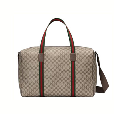 GUCCI-760152 9768 구찌 베이지 웹(Web) 라지 더플백