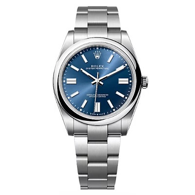 [CLEAN]롤렉스 Oyster Perpetual 블루 904L SS 41mm 1:1 Best Edition-124300-0003