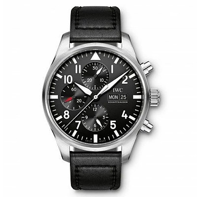 [TW]IWC x MERCEDES AMG 파일럿 워치 크로노그래프 페트로나스 F1 TEAM 랩에디션 41mm - IW388108