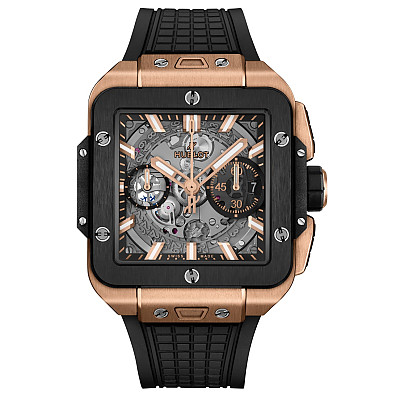 [BBF]Hublot-스퀘어 뱅 유니코 18K 킹골드 레플리카에디션 42mm 1:1 Best Edition - 821.OX.0180.RX