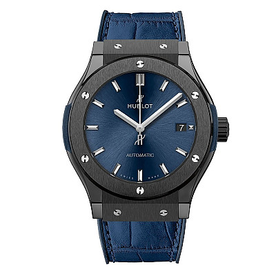 [GSF]Hublot-클래식 퓨전 세라믹 블루 랩워치 42mm Swiss ETA 2892 1:1 Best Edition - 542.CM.7170.LR