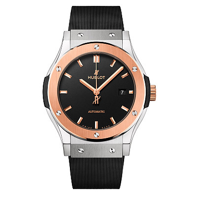 [JJZ]Hublot-클래식 퓨전 세라믹 킹 골드 블랙 42mm Swiss Sellita SW300 1:1 Best Edition - 542.CO.1181.RX