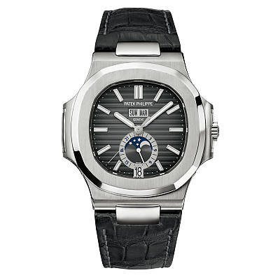 [PPF]Patek Philippe-노틸러스 컴플리케이션 블루 레플리카시계 40mm 1:1 Best Edition - 5712/1A-001