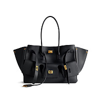 BALENCIAGA-발렌시아가 소야 실버 벨 에어 미디엄 캐리 올 백 37cm - 8054812ABAW9723