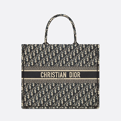 DIOR-디올 푸시아/바이올렛 그래피티 자수 Book Tote 미디엄 숄더백 36cm - M1296ZEZY_M75E