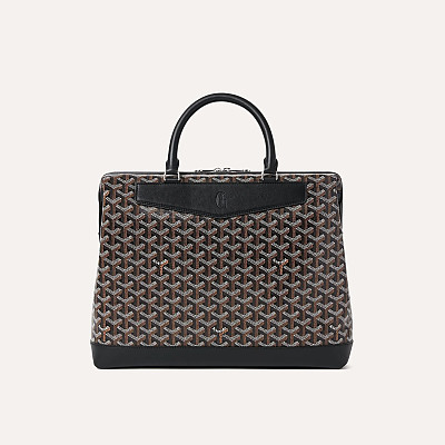 GOYARD-고야드 네이비 블루 Cisalpin Document Case 시스알팡 서류 가방 39cm