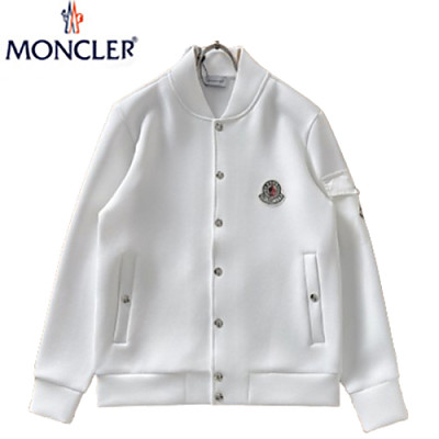 MONCLER-09239 몽클레어 블랙 코튼 베이스볼 재킷 남성용