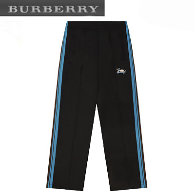 BURBERRY-09268 버버리 블랙 스트라이프 장식 스웨트재킷 남여공용