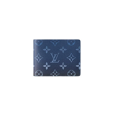 LOUIS VUITTON-M11501 루이비통 터콰이즈 모노그램 토뤼옹 멀티플 월릿