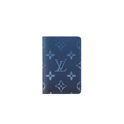 [스페셜오더]LOUIS VUITTON-M30377 루이비통 블루 Louis Vuitton Malletie 프린트 포켓 오거나이저