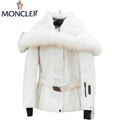 MONCLER-09258 몽클레어 블랙 나일론 파카 여성용