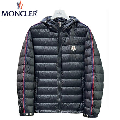 MONCLER-09298 몽클레어 화이트 스트라이프 장식 패딩 남여공용