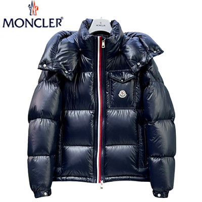 MONCLER-092916 몽클레어 블랙 스트라이프 장식 패딩 남여공용