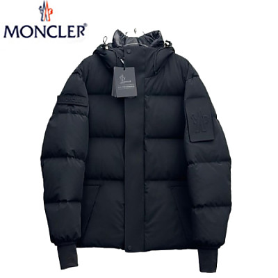 MONCLER-10126 몽클레어 블랙 나일론 패딩 남성용