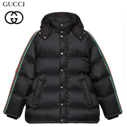 GUCCI-10277 구찌 블랙 Web 스트라이프 장식 패딩 남여공용