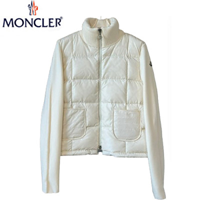 MONCLER-101913 몽클레어 화이트 나일론 퀄팅 재킷 여성용