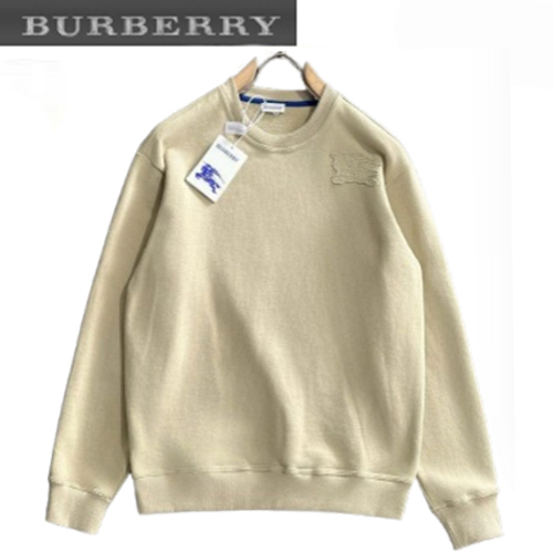 BURBERRY-11162 버버리 아이보리 코튼 스웨트셔츠 남성용