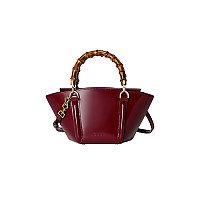 GUCCI-805832 3505 구찌 피스타치오 그린 뱀부 탑 핸들 미니 토트백