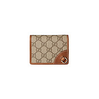 GUCCI-820692 8458 구찌 세이지 그린 GG 엠블럼 미니 지갑