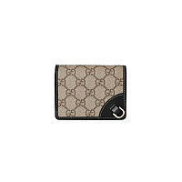 GUCCI-820692 8458 구찌 세이지 그린 GG 엠블럼 미니 지갑