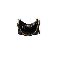 PRADA-1BC204 프라다 화이트 사피아노 가죽 미니 호보 백 22cm
